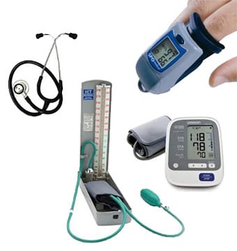 Vital sign monitoring equipment